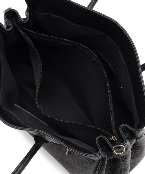 DRESSTERIOR（ドレステリア）の「◆AULENTTI（オウレンティ）金具付きレザートート（トートバッグ・レディース・ブラック・00）」の4枚目の写真