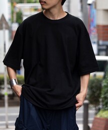 【限定展開】【GLOSTER/グロスター】ベーシック クルーネックTシャツ