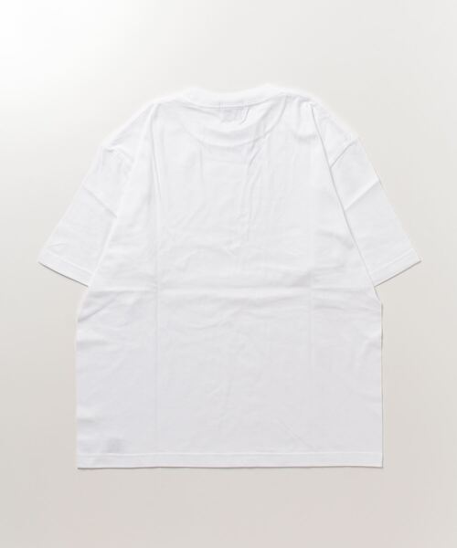 GLOSTER（グロスター）の「【限定展開】【GLOSTER/グロスター】ベーシック クルーネックTシャツ（Tシャツ/カットソー・メンズ・オフホワイト/ブラック/ピンク/ベージュ・S/M/L/XL）」の9枚目の写真
