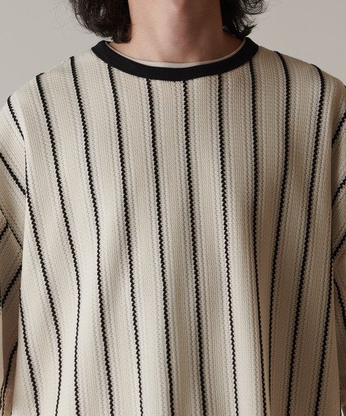 Lui's（ルイス）の「【Neucon / ニューコン】 24SS メッシュBIG Tee（Tシャツ/カットソー・メンズ・ブラック/ホワイト・FREE）」の16枚目の写真