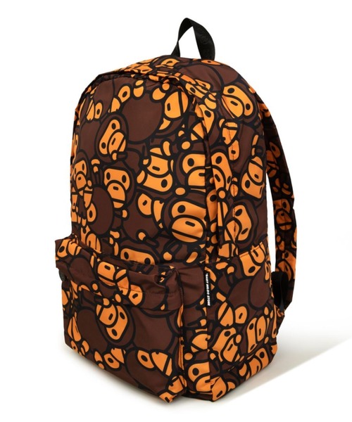 APEエイプーBABY MILO フリースリュック ブラウン APEエイプーBABY