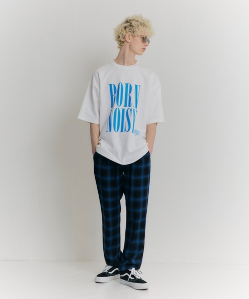 NOISE MAKER(ノイズメーカー)の「BORN NOISYプリントTシャツ(Tシャツ/カットソー・メンズ・ブラック/ホワイト・M/XL/L)」の11枚目の写真