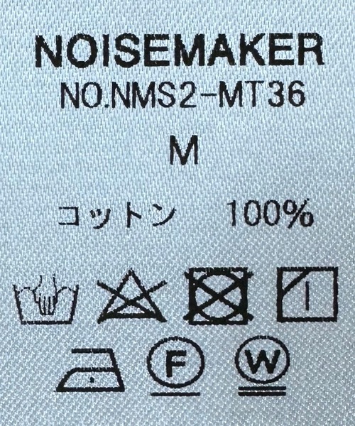 NOISE MAKER(ノイズメーカー)の「BORN NOISYプリントTシャツ(Tシャツ/カットソー・メンズ・ブラック/ホワイト・M/XL/L)」の8枚目の写真