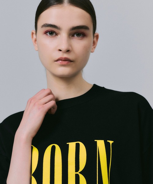NOISE MAKER(ノイズメーカー)の「BORN NOISYプリントTシャツ(Tシャツ/カットソー・メンズ・ブラック/ホワイト・M/XL/L)」の22枚目の写真