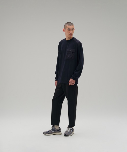 NEW BALANCE(ニューバランス)の「MET24 Pocket Long Sleeve Tee(Tシャツ/カットソー・メンズ・ブラック/ホワイト/ネイビー・XX-LARGE/X-LARGE/LARGE/MEDIUM/SMALL)」の6枚目の写真