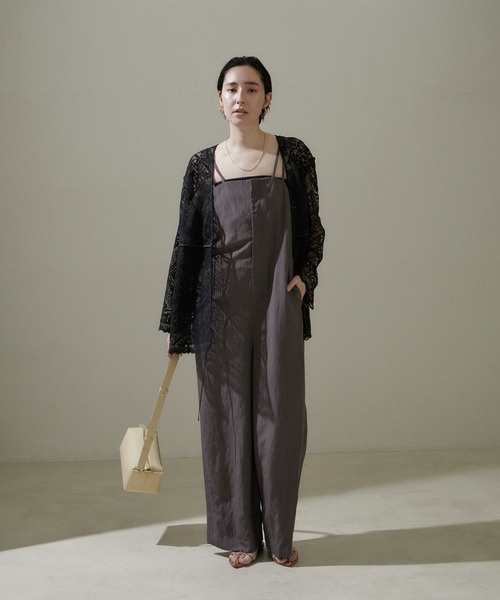 SALON adam et rope'（サロン アダム エ ロペ）の「【LA SCAIA（ラ スカイア）】ショルダーバッグ（ショルダーバッグ・レディース・ブラック/ベージュ・FREE）」の3枚目の写真