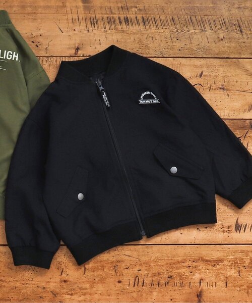 セール】バックロゴミリタリーブルゾン（ブルゾン）｜BREEZE（ブリーズ