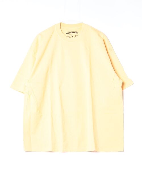 Mag.(マグ)の「【Heavyweight Collections】THE ORIGINAL-CLASSIC FIT HEAVY WEIGHT T-SHIRTS(Tシャツ/カットソー・メンズ・ベージュ/マルーン/イエロー/オレンジ/ブラック/ネイビー・LARGE/MEDIUM/SMALL)」の4枚目の写真
