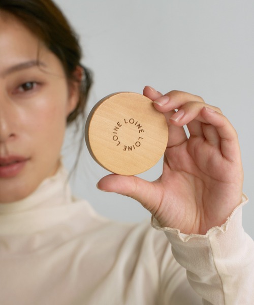 新品　瑪瑙エレガンス ミラーコンパクト LOINE〉コンパクト ミラー（手鏡/メイクミラー）｜VATSURICA（バツリカ