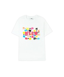 【美品】　MSGM キッズ(10Anni) 総柄ロゴ　アウター MSGM｜エムエスジーエム（キッズ）の通販 - ZOZOTOWN