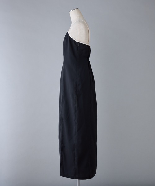 セール】2サイズ展開/スリットキャミワンピース【WEB限定商品