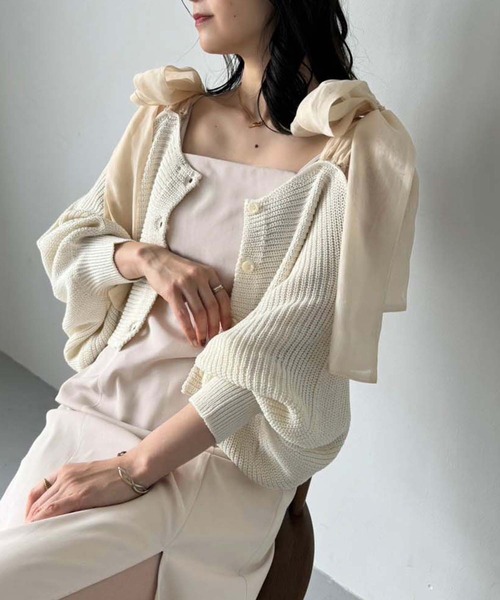 ❤️25新作 新品♡ SelfPortrait ブラウンキャミワンピース♡　D19 オンブレチェックアシメヘムキャミドレス(マキシ・ロングワンピース