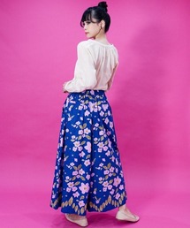 KILKI / キルキー パンツ シュレッドフラワー イージーパンツ 4E P01 HDI