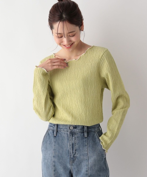 セール】Beauteeメロージャカード長袖/992226（Tシャツ/カットソー  