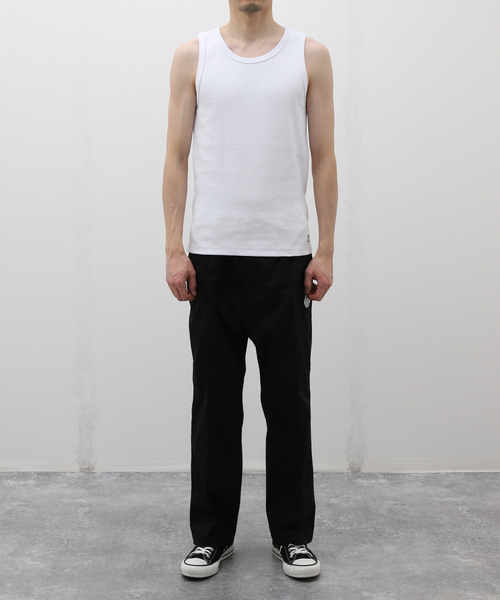 Evisen Skateboards(エビセンスケートボード)の「EVISEN x 高田音楽制作事務所 TORA EVI TANK TOP(タンクトップ・メンズ・ホワイト・MEDIUM/LARGE)」の2枚目の写真
