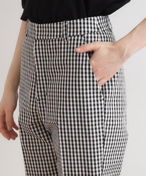 couture brooch（クチュールブローチ）の「◆パール調ポイントサテストパンツ（その他パンツ・レディース・ブラック系7/ダークオリーブ/オフホワイト/ブラック・40/34/36/42/38）」の12枚目の写真