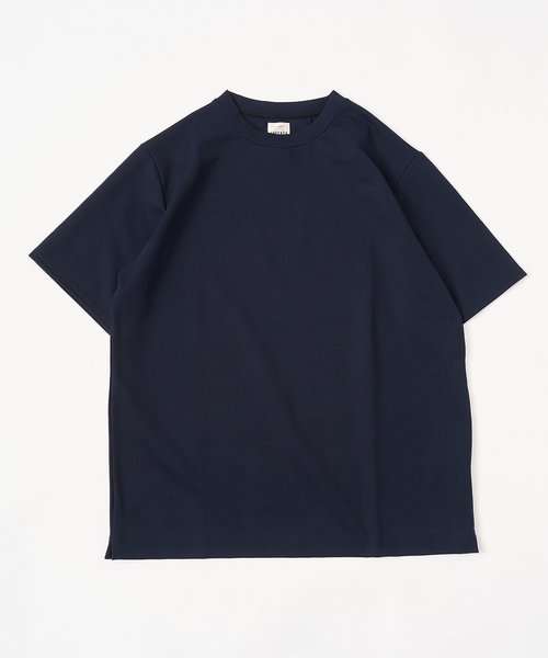 超人気✿春夏◎エディフィス　パネルドッキング Tシャツ　1.7万　コットン　L セール】UVカット・吸水速乾・防シワ PERFECTECH メッシュT