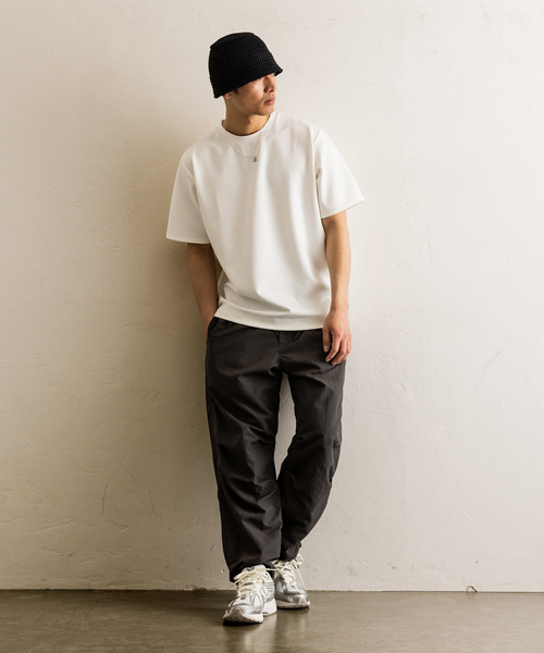 417 EDIFICE（フォーワンセブンエディフィス）の「JAPONCH / ポンチカットソーS/S（Tシャツ/カットソー・メンズ・ホワイト/チャコールグレー/ブラック/グレー/ベージュ/ネイビー/イエロー/グリーン/ブラック系その他/ブルー系その他・SMALL/MEDIUM/LARGE/X-LARGE）」の12枚目の写真