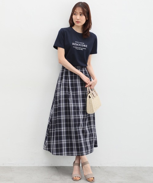 Honeys（ハニーズ）の「ロゴプリントＴシャツ（Tシャツ/カットソー・レディース・グリーン/ホワイト/ネイビー/ホワイト×レッド/ブラック・LL/L/M/S）」の13枚目の写真