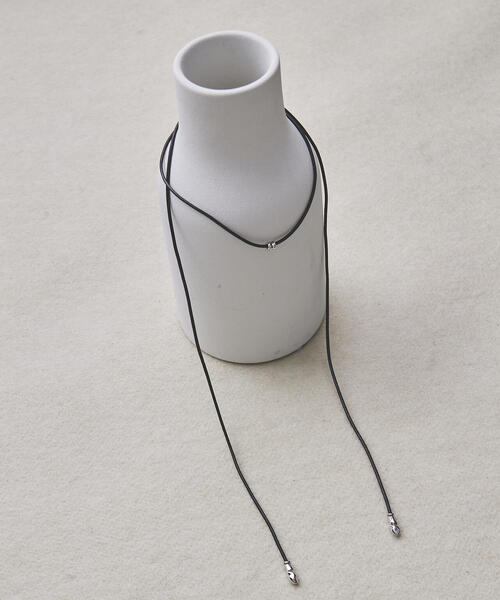 FREE'S MART（フリーズマート）の「ロープロングチョーカー（チョーカー・レディース・ブラック・ﾌﾘ-）」の5枚目の写真