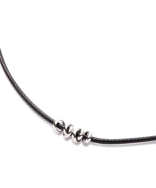 FREE'S MART（フリーズマート）の「ロープロングチョーカー（チョーカー・レディース・ブラック・ﾌﾘ-）」の4枚目の写真