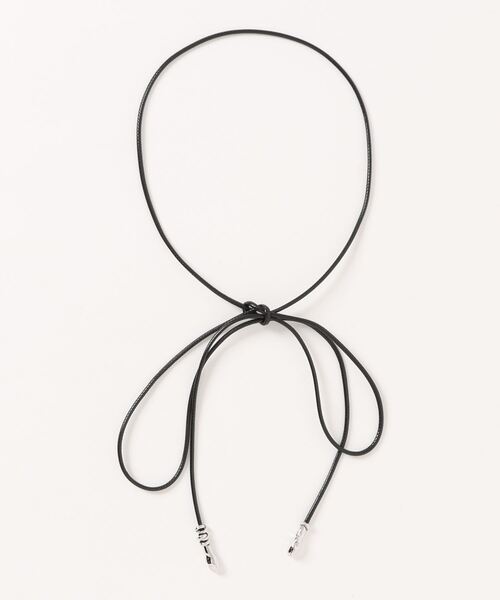 FREE'S MART（フリーズマート）の「ロープロングチョーカー（チョーカー・レディース・ブラック・ﾌﾘ-）」の2枚目の写真
