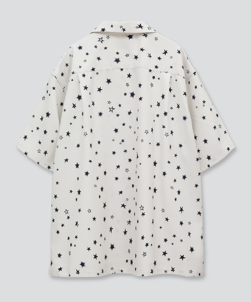 CONVERSE TOKYO（コンバーストウキョウ）の「STAR★ ALLOVER PRINT HALFSLEEVE SHIRT（シャツ/ブラウス・レディース・ブラック/ブルー/アイボリー・FREE）」の19枚目の写真