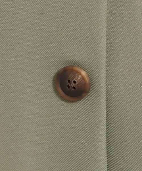 ITS'DEMO（イッツデモ）の「◆【ウエストゴム／きれいめにも使える】トレンチ風スカート（スカート・レディース・ネイビー/ベージュ/オリーブ・00）」の7枚目の写真