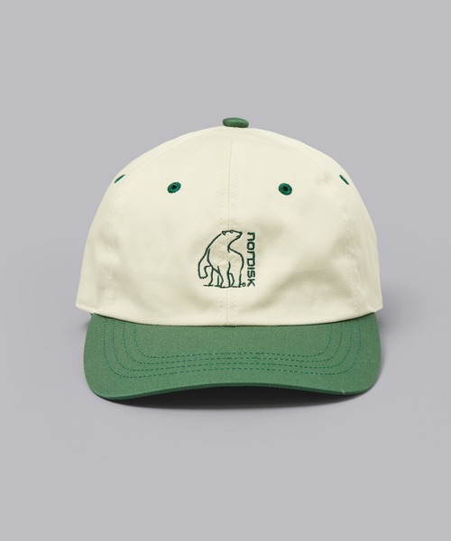 NORDISK(ノルディスク)の「【 NORDISK / ノルディスク 】 BEAR EMBROIDERY 6PANEL CAP / ベア刺繍 6パネルキャップ(キャップ・メンズ・ホワイト/ベージュ/グレー/レッド/ブラック・1/2/44/48)」の5枚目の写真