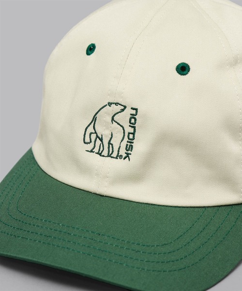 NORDISK(ノルディスク)の「【 NORDISK / ノルディスク 】 BEAR EMBROIDERY 6PANEL CAP / ベア刺繍 6パネルキャップ(キャップ・メンズ・ホワイト/ベージュ/グレー/レッド/ブラック・1/2/44/48)」の13枚目の写真