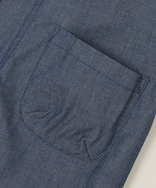 sense of wonder（センスオブワンダー）の「アシンメトリーサロペットパンツ【日本製】（サロペット/オーバーオール・キッズ・ネイビー・90-100cm/100-110cm）」の5枚目の写真