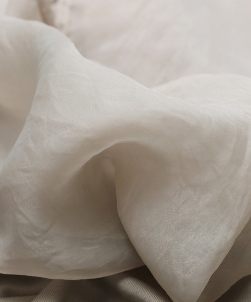 reca(レカ)の「オーガンジー重ねラグラントップス(その他トップス・レディース・アイボリー/ブラック/ブルーグレー/ベージュ系その他/ミント/ブラウン・FREE)」の11枚目の写真