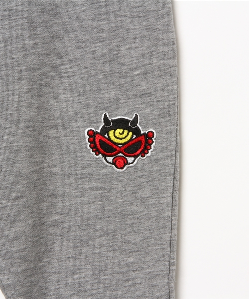 HYSTERIC MINI（ヒステリックミニ）の「SEEK A BABY BEAR総柄 10分丈 レギンス（その他パンツ・キッズ・ブラック/グレー・90/80）」の10枚目の写真