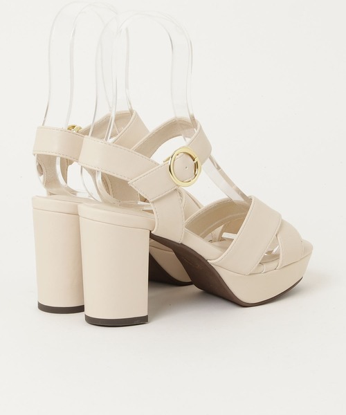 ASTORIA ODIER（アストリアオディール）の「厚底クロスサンダル（サンダル・レディース・ブラック/ベージュ/ゴールド/アイボリー・MEDIUM/LARGE/SMALL）」の14枚目の写真