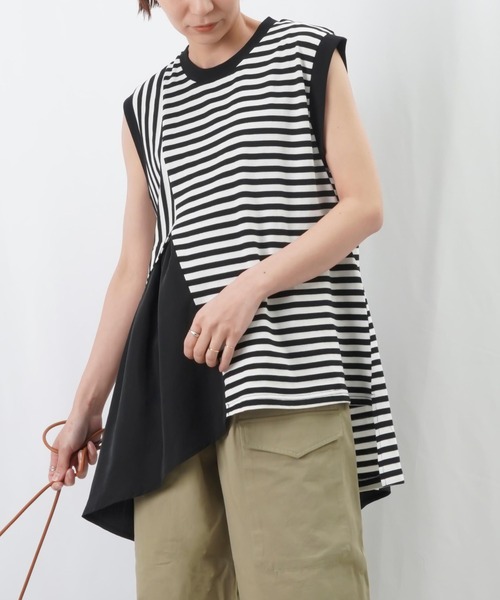tomo_co【新品】レディラックルカ トップス ノースリーブ ベスト tomo_co【新品】レディラックルカ トップス ノースリーブ ベスト