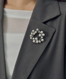 GOLDY（ゴールディ）の「ランダム パール × ビジュー ブローチ（ブローチ/コサージュ）」