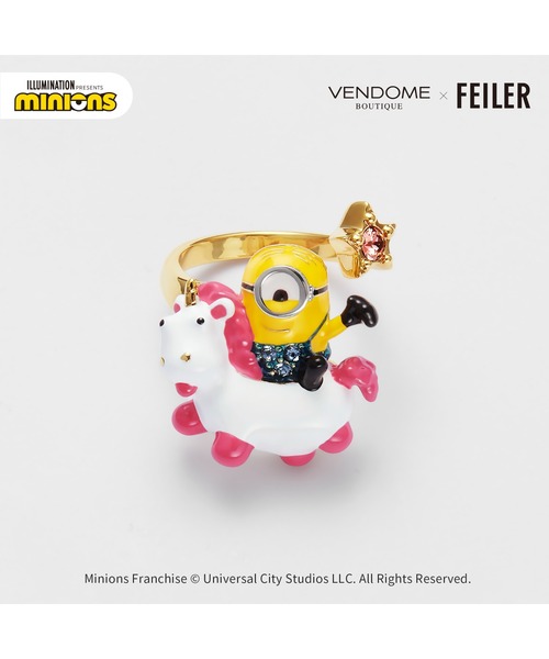 ✩.*˚feiler フェイラー ミニオン ハンカチ✩.*˚ minion collection Vol.03｜ヴァンドームブティック（VENDOME