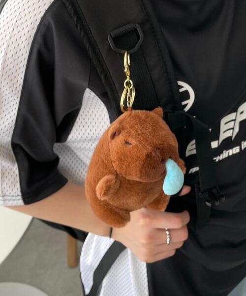 WEGO/カピバラぬいぐるみキーホルダー（キーホルダー）｜WEGO 