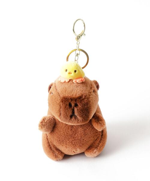 WEGO/カピバラぬいぐるみキーホルダー（キーホルダー）｜WEGO