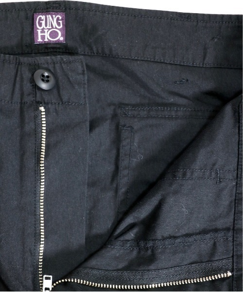GUNG HO（ガンホー）の「【GUNG HO ガンホー】 CAMP FATIGUE 6POCKETS（カーゴパンツ・メンズ・オリーブ/ブラック・MEDIUM/LARGE/SMALL）」の15枚目の写真