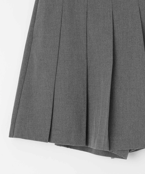GLOBAL WORK（グローバルワーク）の「プリーツキュロット/AND YUA ANY/115767（その他パンツ・キッズ・ブラック/チャコール・150cm/160cm）」の8枚目の写真