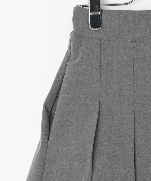 GLOBAL WORK（グローバルワーク）の「プリーツキュロット/AND YUA ANY/115767（その他パンツ・キッズ・ブラック/チャコール・150cm/160cm）」の7枚目の写真