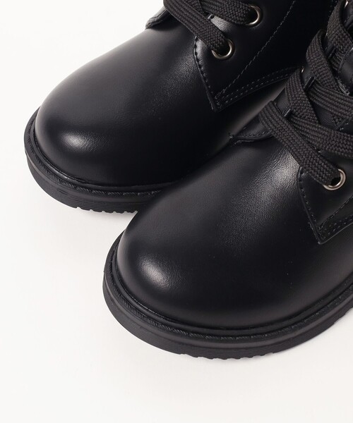 BEAMS mini（ビームスミニ）の「レースアップ ブーツ 2024FW（16～19cm）（ブーツ・キッズ・ライトブラウン/ブラック・19/18/17/16）」の3枚目の写真