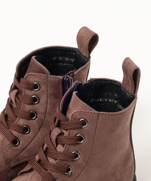 BEAMS mini（ビームスミニ）の「レースアップ ブーツ 2024FW（16～19cm）（ブーツ・キッズ・ライトブラウン/ブラック・19/18/17/16）」の10枚目の写真