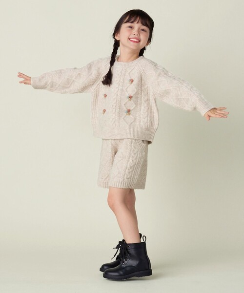 BEAMS mini（ビームスミニ）の「レースアップ ブーツ 2024FW（16～19cm）（ブーツ・キッズ・ライトブラウン/ブラック・19/18/17/16）」の17枚目の写真