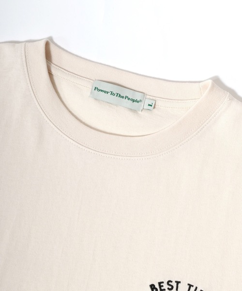 POWER TO THE PEOPLE（パワートゥーザピープル）の「2026SS POWER TO THE PEOPLE/パワートゥザピープル オバケ ネコ ワンポイント刺繍 袖プリント オーバーサイズロンT 長袖 レディース メンズ（Tシャツ/カットソー・メンズ・ホワイト/ホワイト系その他/グレー系その他/ブラック/グレー系その他2/ブラック系その他・LL/M/L）」の12枚目の写真