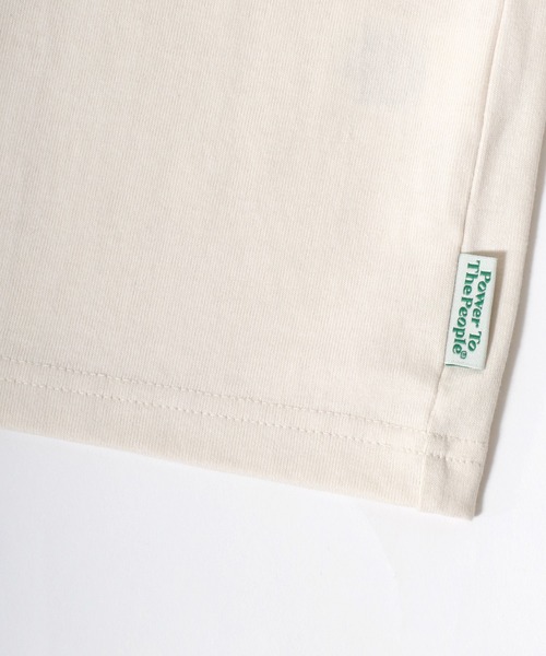 POWER TO THE PEOPLE（パワートゥーザピープル）の「2026SS POWER TO THE PEOPLE/パワートゥザピープル オバケ ネコ ワンポイント刺繍 袖プリント オーバーサイズロンT 長袖 レディース メンズ（Tシャツ/カットソー・メンズ・ホワイト/ホワイト系その他/グレー系その他/ブラック/グレー系その他2/ブラック系その他・LL/M/L）」の13枚目の写真