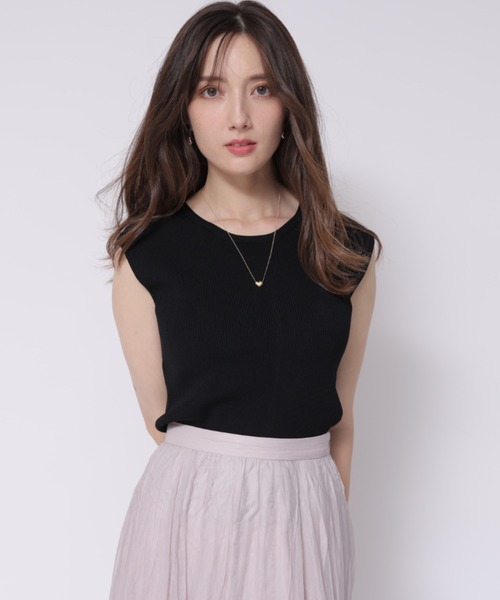 新品✨アプワイザーリッシェ✨バックリボンリブニット✨これからの季節に可愛い一着 新品】アプワイザーリッシェ バックリボン2WAYニット - メルカリ