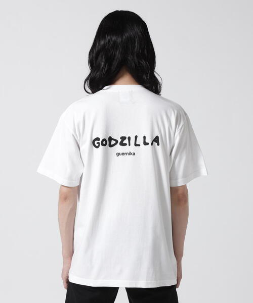 ROYAL FLASH（ロイヤルフラッシュ）の「guernika×Godzilla/ゲルニカ/PRINT T SHIRT/GODZILLA VS. MOTHRA（Tシャツ/カットソー・メンズ・ホワイト・M/L/2XL/XL）」の10枚目の写真