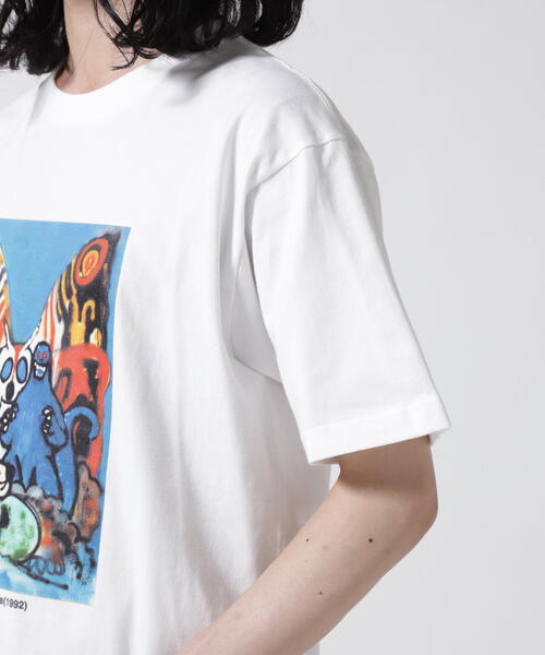 ROYAL FLASH（ロイヤルフラッシュ）の「guernika×Godzilla/ゲルニカ/PRINT T SHIRT/GODZILLA VS. MOTHRA（Tシャツ/カットソー・メンズ・ホワイト・M/L/2XL/XL）」の12枚目の写真